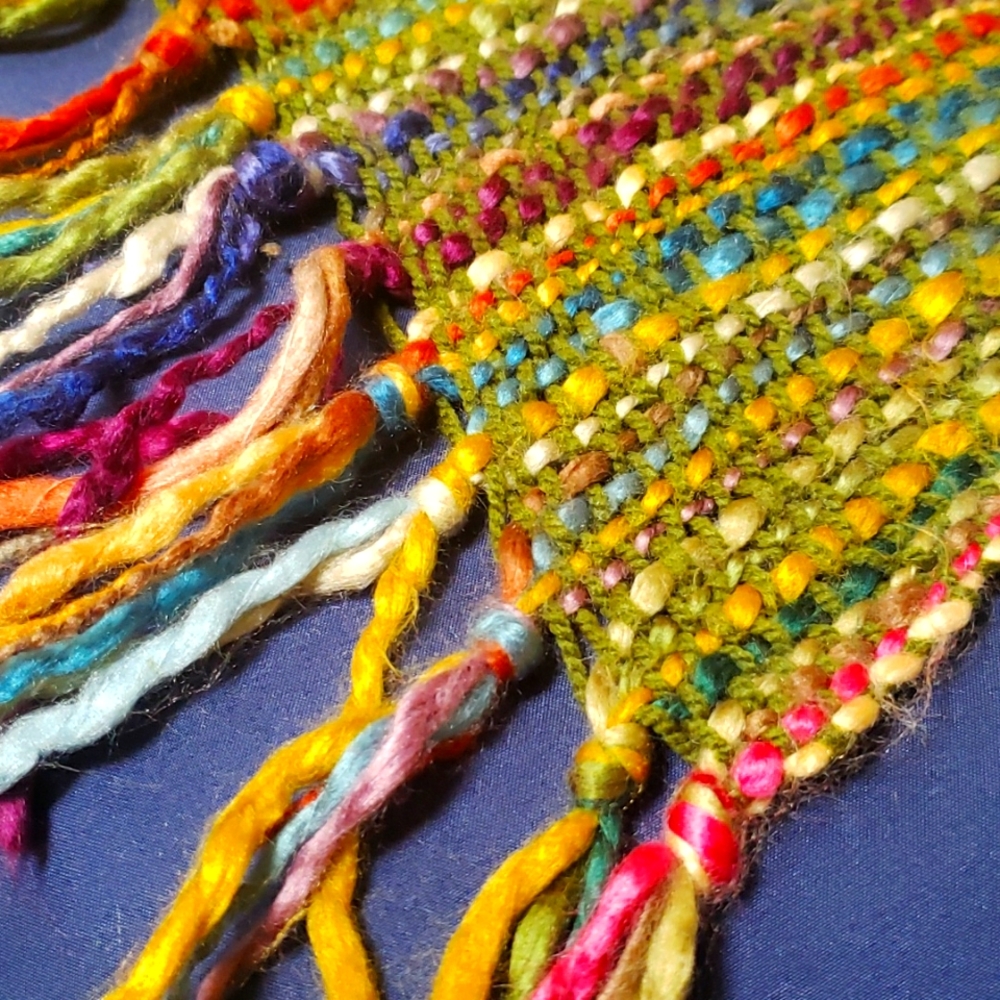 Multi Colored Light Throw Blanket
